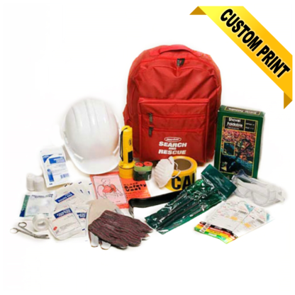 One Person Search & Rescue Back Pack Kit
